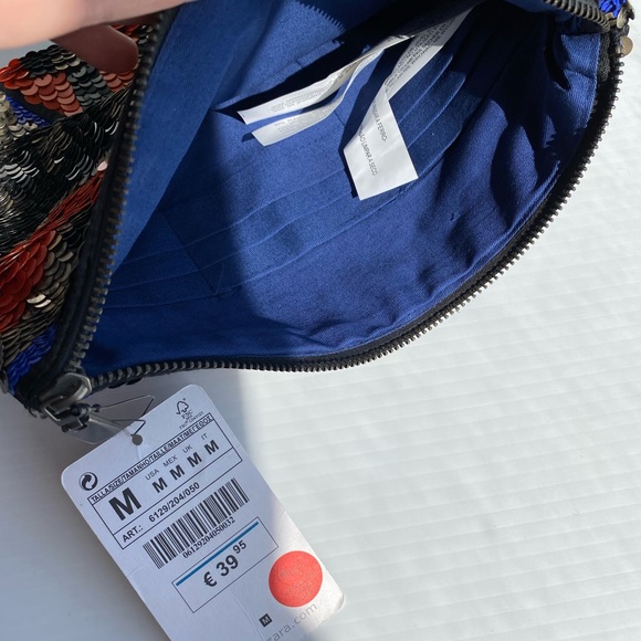 ZARA sequined pouch/purse - Picture 6 of 8